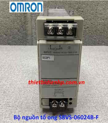 Bộ nguồn tổ ong S8VS-06024B-F 2.5A 24V 60W Omron
