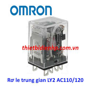 Rơ le trung gian LY2 AC110/120 Omron