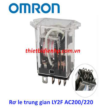 Rơ le trung gian LY2F AC200/220 Omron