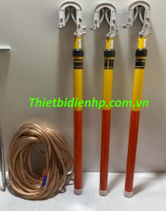 Bộ tiếp địa di động 10kV hàng tốt - giá rẻ