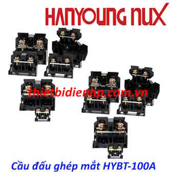 Cầu đấu dây điện ghép mắt Hanyoung HYBT-100A