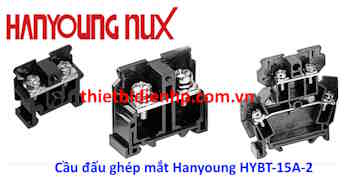 Cầu đấu dây điện ghép mắt Hanyoung HYBT-15A-2