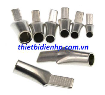 Đầu cos mỏ vịt, cốt dẹp bằng đồng bấm dây điện 16mm2