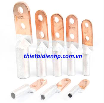Đầu cos nối dây điện đồng nhôm 150mm2 2 lỗ hàng sẵn