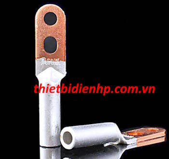 Đầu cos nối dây điện đồng nhôm 95mm2 2 lỗ hàng sẵn