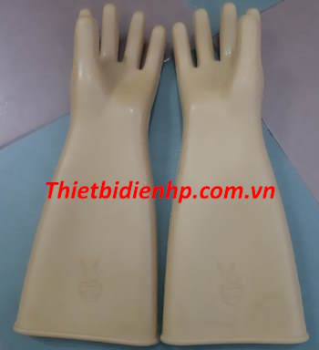 Găng tay cao su cách điện 22kV đảm bảo an toàn, giá tốt