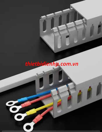 Máng nhựa đi dây điện 25x25