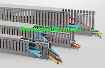 Máng nhựa đi dây điện 25x40