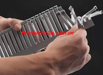 Máng nhựa đi dây điện 25x45