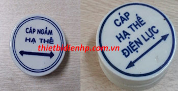 Mốc cảnh báo cáp ngầm hạ thế giá tốt