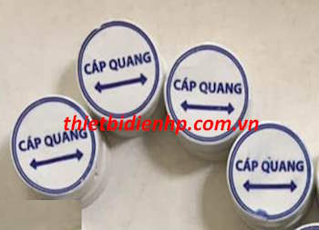 Mốc sứ cảnh báo cáp quang giá tốt