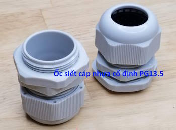 Ốc siết cáp nhựa cố định PG13.5