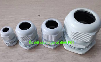 Ốc siết cáp nhựa cố định PG9