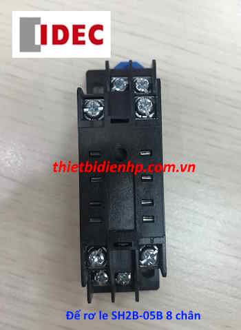 Đế rơ le SH2B-05B 8 chân dẹp lớn IDEC