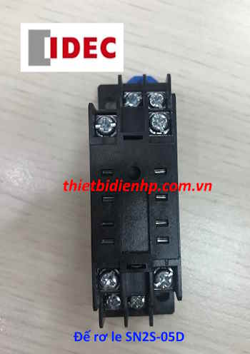 Đế rơ le SN2S-05D 8 chân dẹp nhỏ IDEC