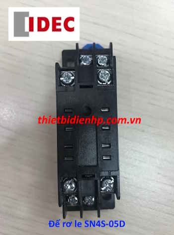 Đế rơ le SN4S-05D 14 chân dẹp nhỏ IDEC