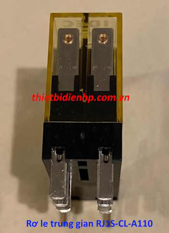 Rơ le trung gian RJ1S-CL-A110 110V 12A (5 chân dẹp) IDEC