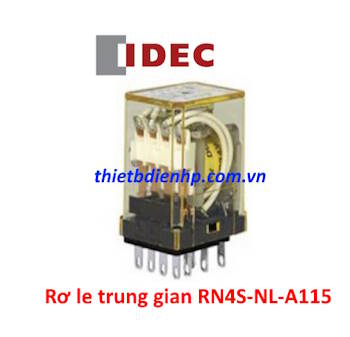 Rơ le trung gian RN4S-NL-A115 110V 3A (14 chân dẹp) IDEC