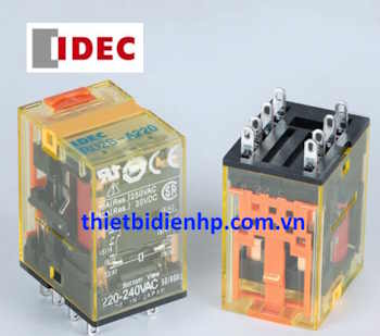 Rơ le trung gian  RU2S-A24 24VAC 10A (8 chân dẹp) IDEC