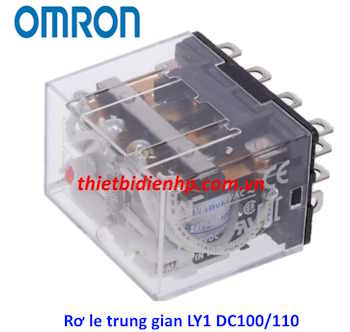 Rơ le trung gian LY1 DC100/110 Omron