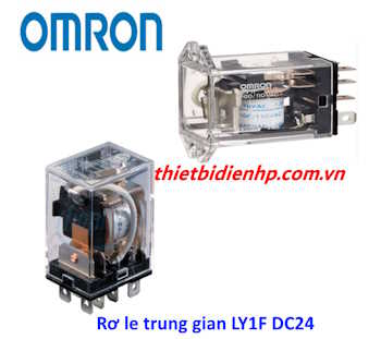 Rơ le trung gian LY1F DC24 Omron
