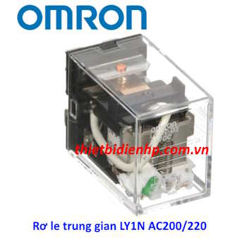 Rơ le trung gian LY1N AC200/220 Omron
