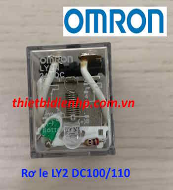 Rơ le trung gian LY2 DC100/110 Omron