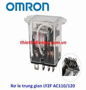 Rơ le trung gian LY2F AC110/120 Omron