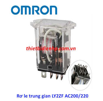 Rơ le trung gian LY2ZF AC200/220 Omron