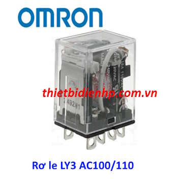 Rơ le trung gian LY3 AC100/110 Omron
