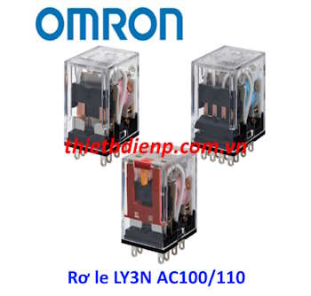 Rơ le trung gian LY3N AC100/110 Omron