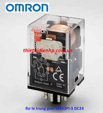 Rơ le trung gian MKS3PI-5 DC24 Omron