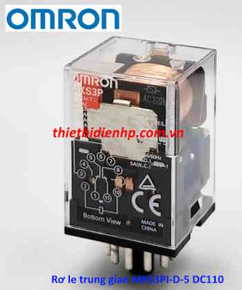 Rơ le trung gian MKS3PI-D-5 DC110 Omron