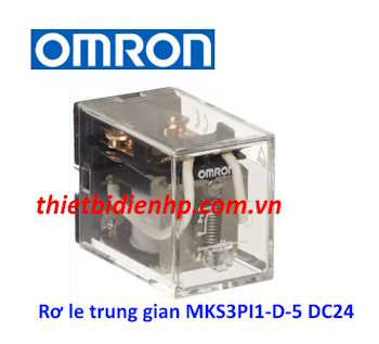 Rơ le trung gian MKS3PI1-D-5 DC24 Omron