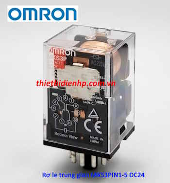Rơ le trung gian MKS3PIN1-5 DC24 Omron