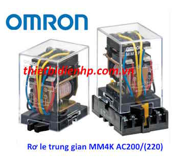 Rơ le trung gian MM4K AC200/(220) Omron