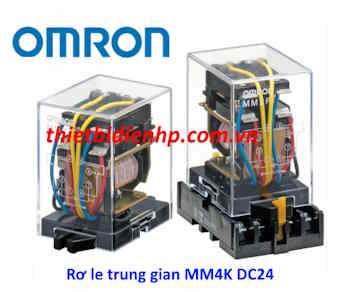 Rơ le trung gian MM4K DC24 Omron