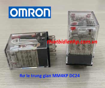Rơ le trung gian MM4KP DC24 Omron