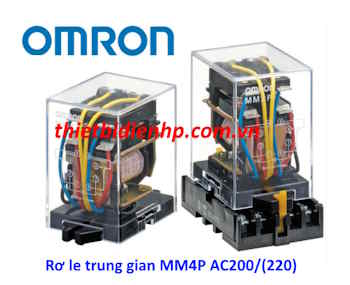 Rơ le trung gian MM4P AC200/(220) Omron