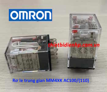 Rơ le trung gian MM4XK AC100/(110) Omron