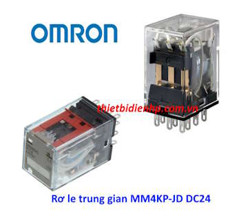 Rơ le trung gian MM4KP-JD DC24 Omron