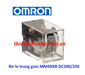 Rơ le trung gian MM4XKB DC200/220 Omron