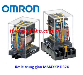 Rơ le trung gian MM4XKP DC24 Omron