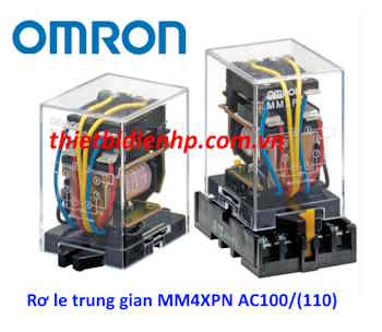 Rơ le trung gian MM4XPN AC100/(110) Omron