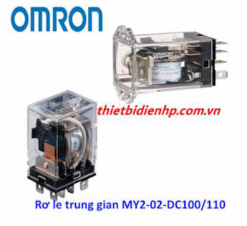 Rơ le trung gian MY2-02-DC100/110 Omron