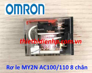Rơ le trung gian MY2N AC100/110 Omron 8 chân
