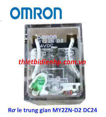 Rơ le trung gian MY2ZN-D2 DC24 Omron