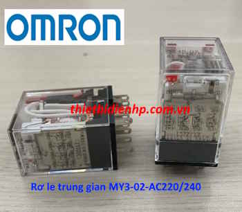 Rơ le trung gian MY3-02-AC220/240 Omron