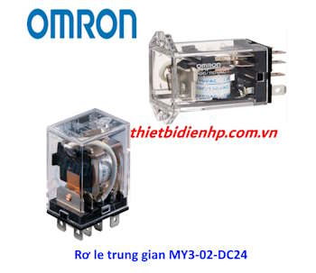 Rơ le trung gian MY3-02-DC24 Omron