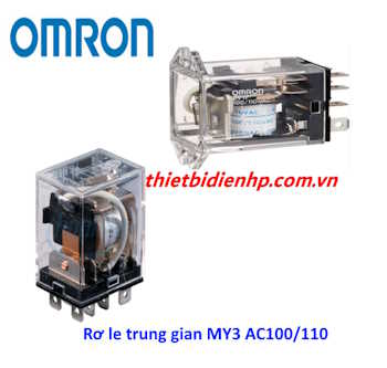 Rơ le trung gian MY3 AC100/110 Omron